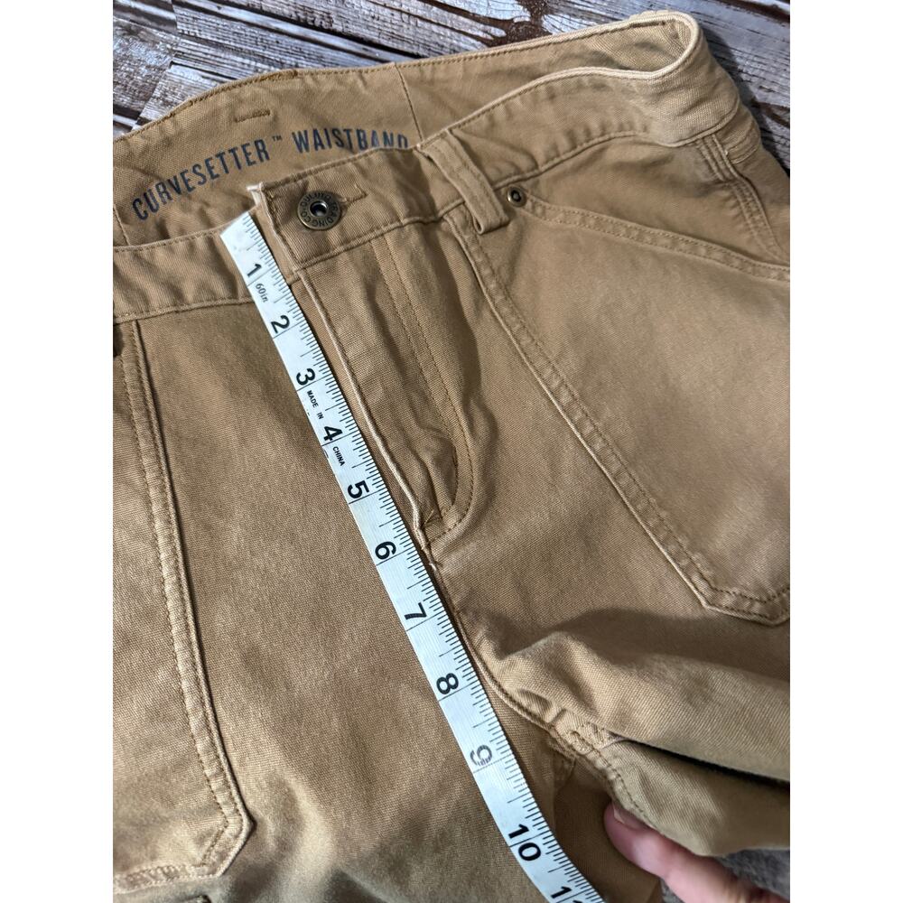 Duluth Khaki Pants 10 x 29 Curvesetter Pants Cargo - Picture 6 of 6